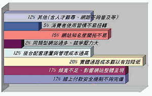 《圖十　您認為目前影響貴網站營運的主要因素為》