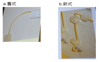 《圖六　單模光纖彎曲半徑新舊比較》