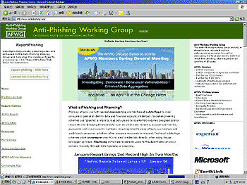 《圖四: Anti-Phishing website http://www.antiphishing.org/》