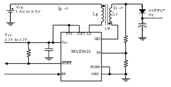 《圖三　 MAX8622充電電路》