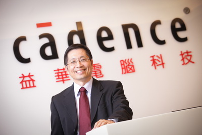 圖一 : 　Cadence台灣區總經理張郁禮博士