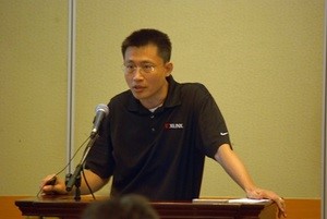 圖一 :   賽靈思（Xilinx）FAE經理羅誌愷