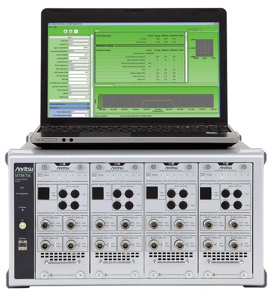 圖4 :  安立知MT8870A綜合無線測試儀