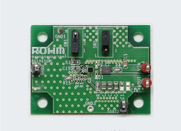 圖5 :  BD1865GWL評估機板