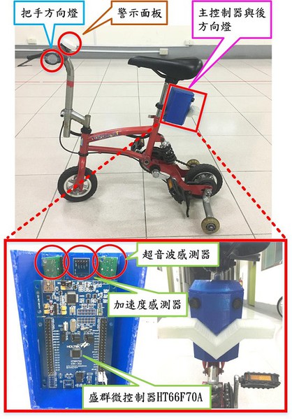 圖6 : 警示系統硬體外觀