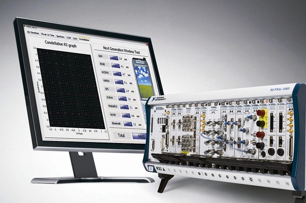 图1 : 模组化仪器可以让使用者真正从需求的角度面来降低并优化成本。图为NI的PXI模组化仪器。