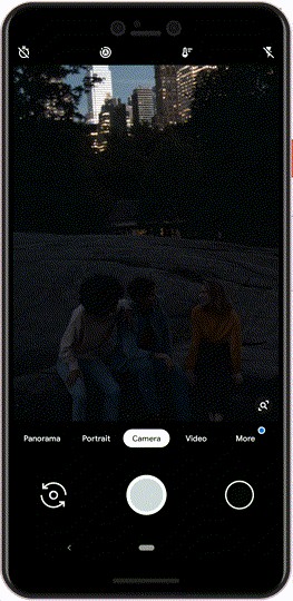 圖6 : Pixel 3XL夜視模式