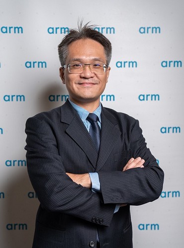 圖二 : Arm AIoT方案資深經理黃晏祥