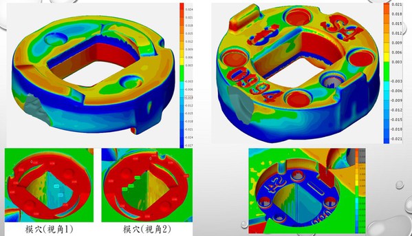 圖3 : 精密模具的檢測情形