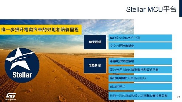 圖十二 :   Stellar平台提升電動車效率