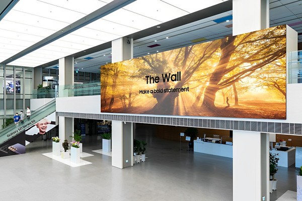 圖一 : 三星（Samsung）The Wall商用顯示器。（source：Samsung）