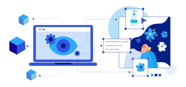 圖一 : 電腦視覺模型的進步讓 AI 能夠分析、辨識圖像或影片，並根據內容產生洞察。