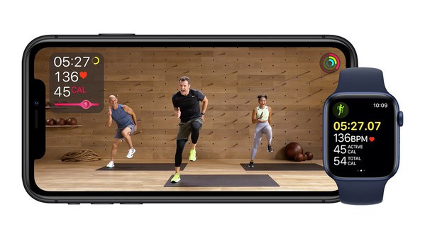 圖三 : Apple Fitness+為使用者提供專業的健身指導與訓練計畫。（source：Apple）