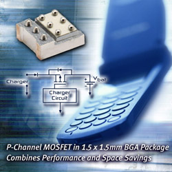 快捷-BGA封装低电压P通道MOSFET