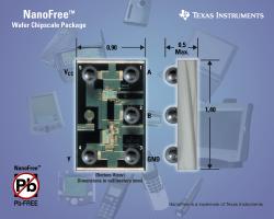 TI无铅的NanoFree逻辑晶圆晶片级封装