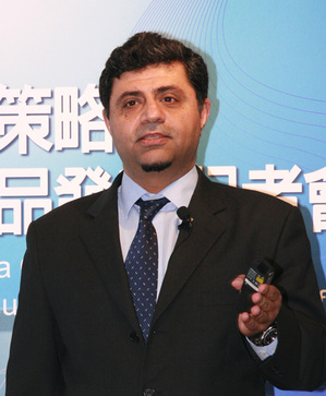 图为Quantenna共同创办人暨董事长兼执行长Behrooz Rezvani博士。(Source：HDC) BigPic:495x600