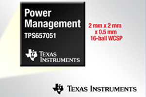 TI推出新款3通道電源管理元件