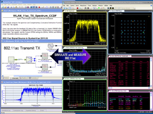 安捷倫針對無線通訊領域提供802.11ac設計與分析支援