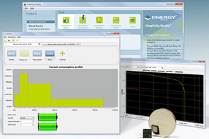 Energy Micro推出的energyAware Battery Estimator能模擬7種電池類型，及預測基於低功耗EFM32 Gecko系列微控器應用產品的電池壽命。