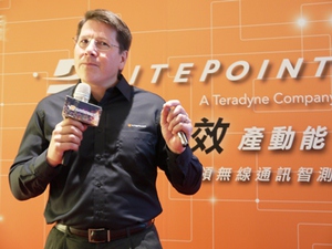 萊特菠特(LitePoint)營運長Brad Robbins。(攝影/劉佳惠) BigPic:400x300