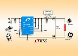 40V 2.1A 低噪声低压差线性稳压器