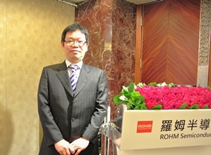 ROHM董事暨離散式元件生產部本部長 東  克己（攝影：姚嘉洋）