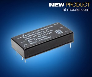 Mouser即日起供貨Delta Electronics/Power全新S24SP DC/DC轉換器