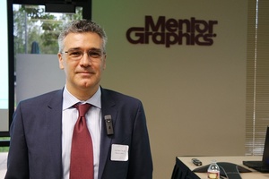 明導國際（Mentor Graphics）行銷主任Jean-Marie Brunet說：「對科技業而言，一加一加一不等於三！」