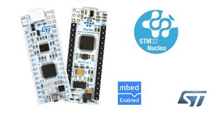 意法半导体新增三款可扩展、可支援32针脚的小型STM32微控制器开发板。