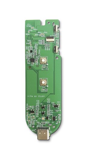 nRF52832 SoC的ARM M4F微处理器为希恩体感科技(CyweeMotion)的VRRM01虚拟实境遥控模组提供了强大的运算能力实现低延迟的低功耗蓝牙无线连接。