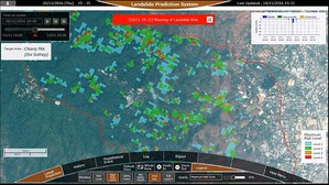 NEC于泰国进行土石流模拟系统实证实验