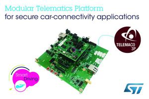 意法半導體推出安全車聯網應用開放式開發平台