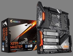 技嘉发表X299 AORUS MASTER主机板