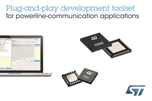 意法半导体推出电力线传输开发工具套件，?经过实地验证的G3-PLC晶片组应用开发提供便利捷径