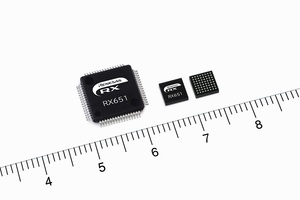 瑞萨超小型RX651 32位元微控制器，适用於物联网连线模组和受限空间的云端边缘设备，针对要求元件在有限空间内具备高性能与多功能，微型64接脚封装，可缩减PCB占位空间高达59％