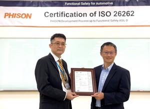 SGS 集團頒發車用功能安全設計流程認證 ISO 26262 證書予群聯電子