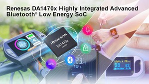 全新SmartBond DA1470x系列无线SoC在小封装中整合应用及2D图形处理器、语音有效侦测和电源管理功能，支援小尺寸的物联网产品设计。