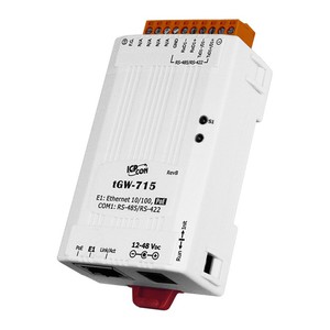 泓格推出微型Modbus/TCP轉RTU/ASCII閘道器--tGW-715(i)-T系列模組，擁有Modbus/TCP轉Modbus/RTU或Modbus/ASCII的閘道器功能。