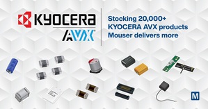 贸泽拥有业界最丰富的KYOCERA AVX产品