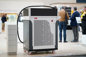 ABB充電器採用將充電系統與Han-Modular連接結合的浩亭充電解決方案。