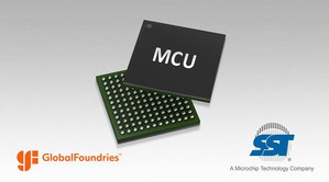 采用GlobalFoundries 28SLPe 制程的SST ESF3第三代嵌入式SuperFlash技术NVM 解决方案即将投产。