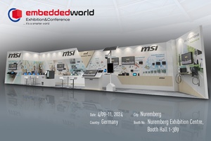 MSI微星科技即将於4月9~11日叁加在德国纽伦堡举行的Embedded World 2024，展现其最新创新成果。